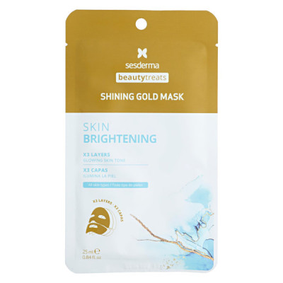 SeSDerma Beauty Treats Shining Gold Mask 25ml — Mascarillas SeSDerma Beauty Treats Shining Gold Mask 25ml — Mascarillas