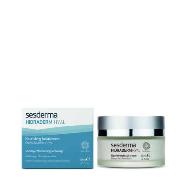 Sesderma Hidraderm Hyal Nourishing Facial Cream 50ml — Antiedad / Antiarrugas Sesderma Hidraderm Hyal Nourishing Facial Cream 50ml — Antiedad / Antiarrugas