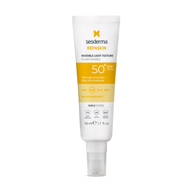 Sesderma Repaskin Invisible Fluid SPF50+ (50ml) — Rostro Sesderma Repaskin Invisible Fluid SPF50+ (50ml) — Rostro