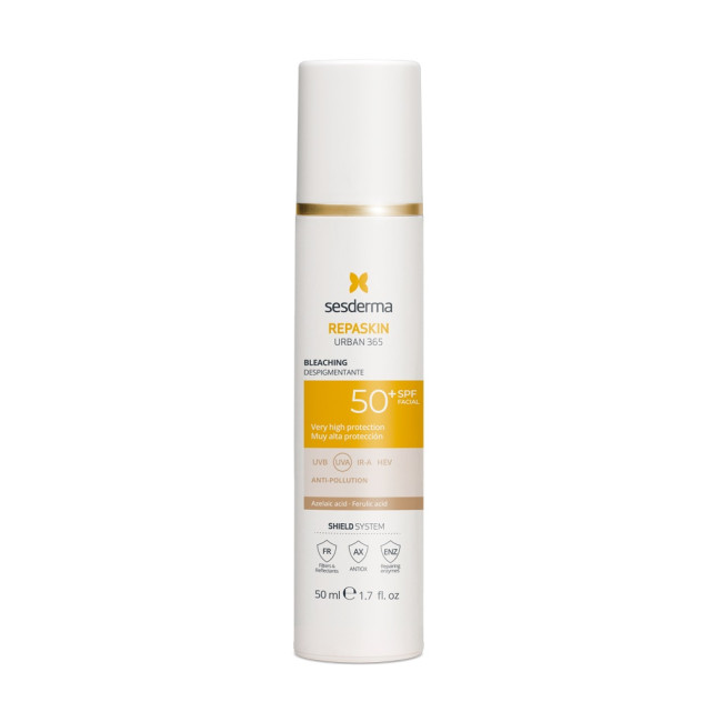 Sesderma Repaskin Urban 365 Bleaching Depigmenting SPF50+ (50ml) — Aclarantes Sesderma Repaskin Urban 365 Bleaching Depigmenting SPF50+ (50ml) — Aclarantes