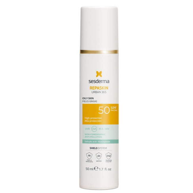 Sesderma Repaskin Urban 365 Oily Skin SPF50 (50ml) — Rostro Sesderma Repaskin Urban 365 Oily Skin SPF50 (50ml) — Rostro
