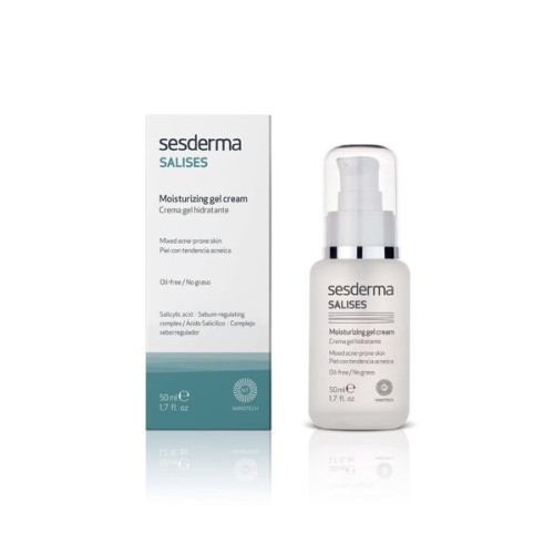 SeSDerma Salises Moisturizing Gel Cream 50ml — Piel grasa SeSDerma Salises Moisturizing Gel Cream 50ml — Piel grasa