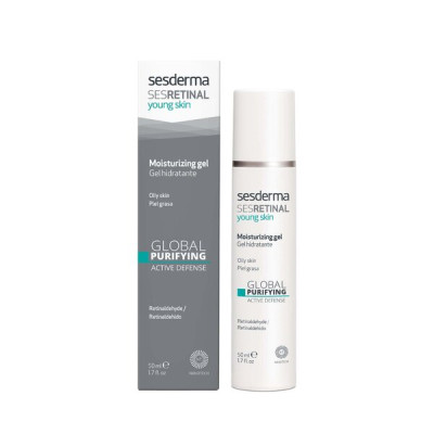 SeSDerma Sesretinal Young Skin Moisturizing Gel 50ml — Piel grasa SeSDerma Sesretinal Young Skin Moisturizing Gel 50ml — Piel grasa