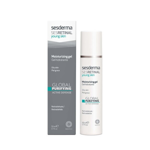 SeSDerma Sesretinal Young Skin Moisturizing Gel 50ml — Piel grasa SeSDerma Sesretinal Young Skin Moisturizing Gel 50ml — Piel grasa