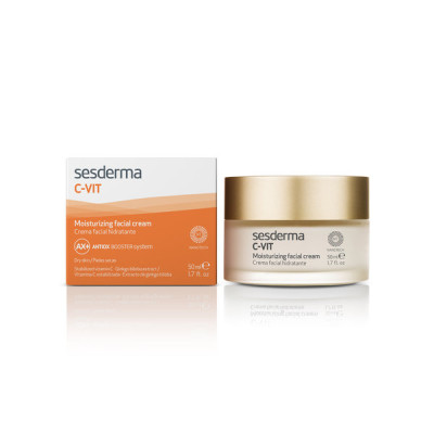 SeSDerma C-Vit Antiox Booster Moisturizing Facial Cream 50ml — Antiedad / Antiarrugas SeSDerma C-Vit Antiox Booster Moisturizing Facial Cream 50ml — Antiedad / Antiarrugas