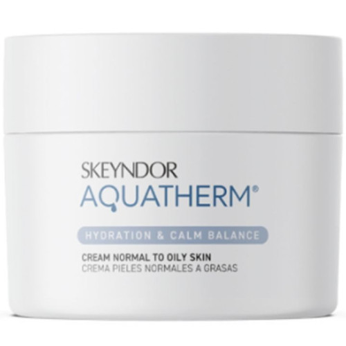 Skeyndor Aquatherm Cream Normal To Oily Skin 50ml — Piel sensible Skeyndor Aquatherm Cream Normal To Oily Skin 50ml — Piel sensible