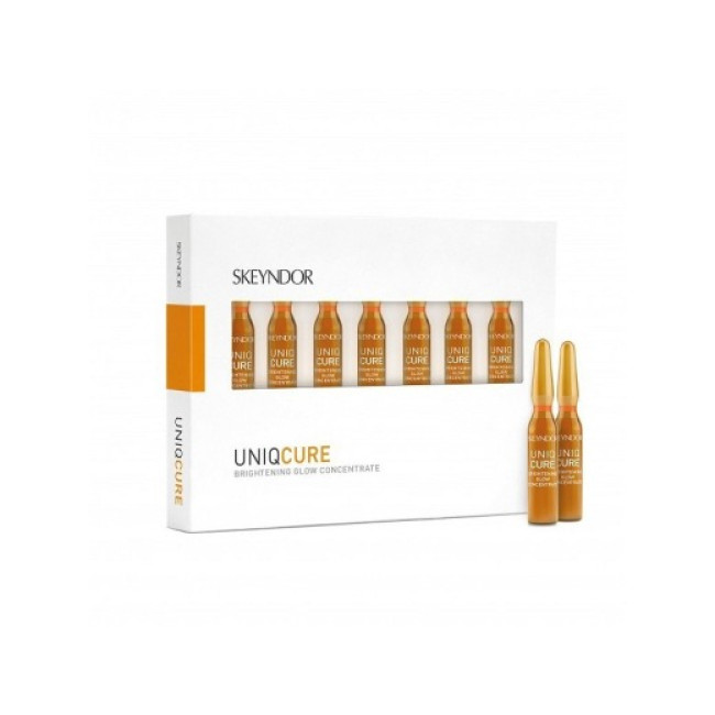 Skeyndor Uniqcure Brightening Glow Concentrate (7x2ml) — Vitamina C Skeyndor Uniqcure Brightening Glow Concentrate (7x2ml) — Vitamina C