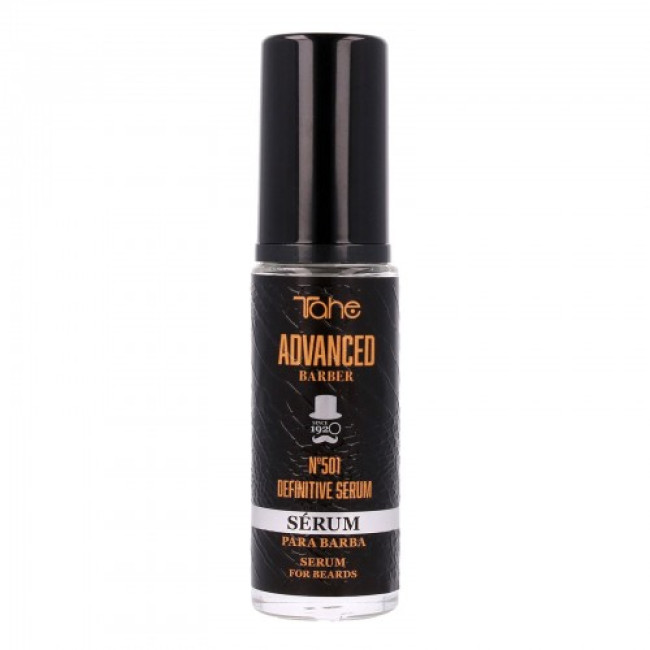 Tahe Advanced Barber 501 Definite Serum for Beards 30ml — Cuidado capilar para hombre Tahe Advanced Barber 501 Definite Serum for Beards 30ml — Cuidado capilar para hombre
