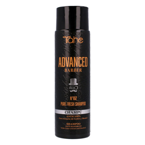 Tahe Advanced Barber 102 Pure Anti Dandruff Shampoo 300ml — Cuidado capilar para hombre Tahe Advanced Barber 102 Pure Anti Dandruff Shampoo 300ml — Cuidado capilar para hombre