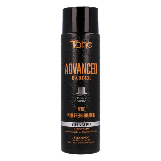 Tahe Advanced Barber 102 Pure Anti Dandruff Shampoo 300ml — Cuidado capilar para hombre Tahe Advanced Barber 102 Pure Anti Dandruff Shampoo 300ml — Cuidado capilar para hombre
