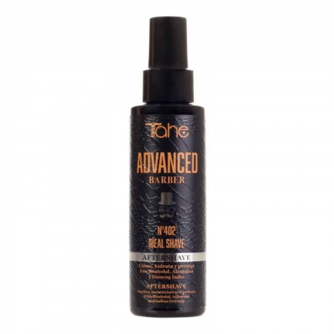 Tahe Advanced Barber 402 Real Shave Aftershave Balsam 125ml — Cuidado facial para hombre Tahe Advanced Barber 402 Real Shave Aftershave Balsam 125ml — Cuidado facial para hombre