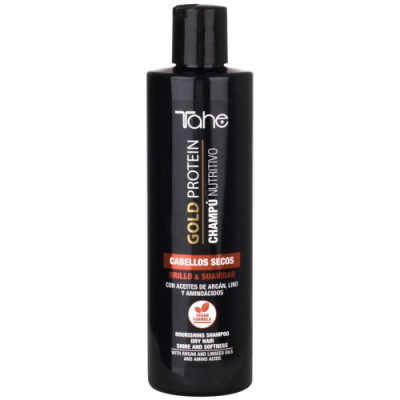 Tahe Gold Protein Nourishing Dry Hair Shampoo 300ml — Champú Tahe Gold Protein Nourishing Dry Hair Shampoo 300ml — Champú