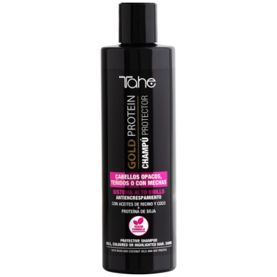Tahe Gold Protein Protective Shampoo Coloured Hair 300ml — Champú Tahe Gold Protein Protective Shampoo Coloured Hair 300ml — Champú