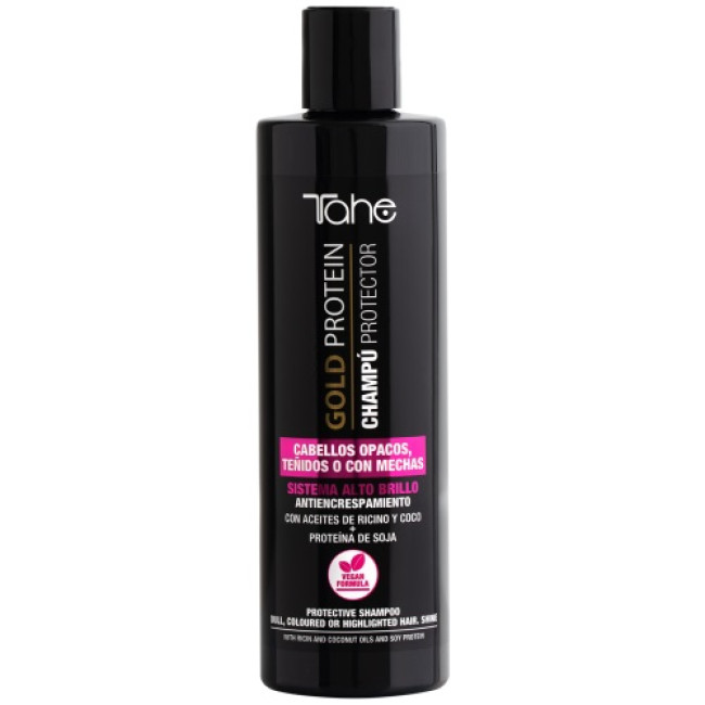 Tahe Gold Protein Protective Shampoo Coloured Hair 300ml — Champú Tahe Gold Protein Protective Shampoo Coloured Hair 300ml — Champú