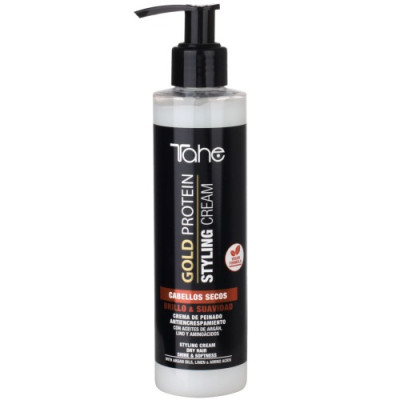 Tahe Gold Protein Styling Cream for Dry Hair 200ml — Peinado y styling Tahe Gold Protein Styling Cream for Dry Hair 200ml — Peinado y styling