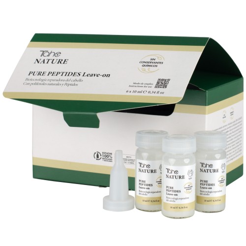 Tahe Nature Pure Peptides Deep Anti-Breakage Leave-on Treatment 6x10ml — Tratamientos Tahe Nature Pure Peptides Deep Anti-Breakage Leave-on Treatment 6x10ml — Tratamientos