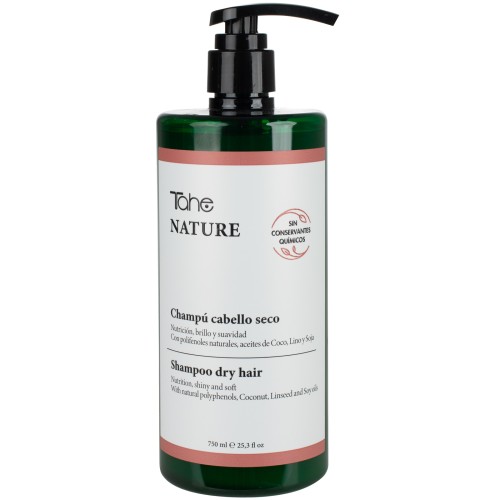 Tahe Nature Dry Hair Shampoo 750ml — Champú Tahe Nature Dry Hair Shampoo 750ml — Champú