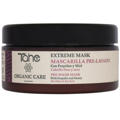 Tahe Organic Care Extreme Pre-Wash Mask Fine Hair 300ml — Mascarillas Tahe Organic Care Extreme Pre-Wash Mask Fine Hair 300ml — Mascarillas