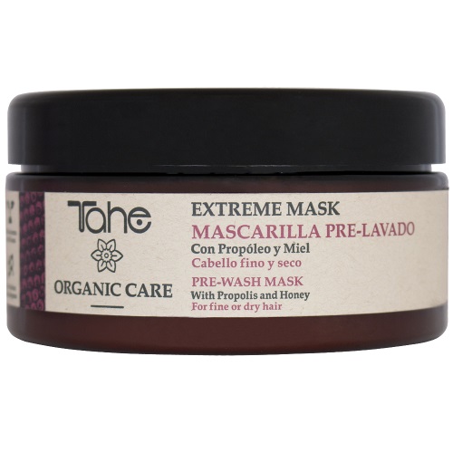 Tahe Organic Care Extreme Pre-Wash Mask Fine Hair 300ml — Mascarillas Tahe Organic Care Extreme Pre-Wash Mask Fine Hair 300ml — Mascarillas