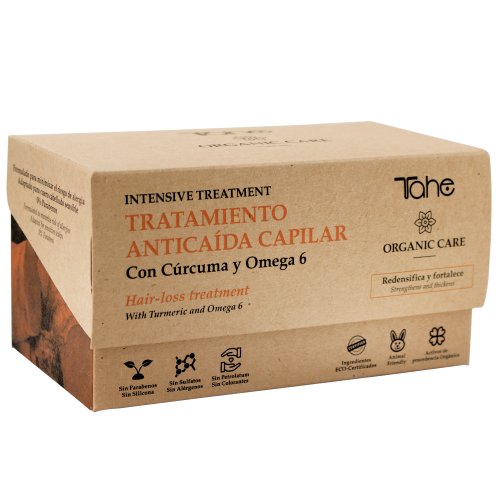 Tahe Organic Care Hair Loss Treatment 15x5ml — Caída del cabello Tahe Organic Care Hair Loss Treatment 15x5ml — Caída del cabello