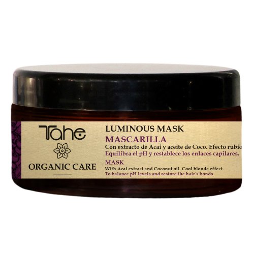 Tahe Organic Care Luminous Mask 300ml — Mascarillas Tahe Organic Care Luminous Mask 300ml — Mascarillas