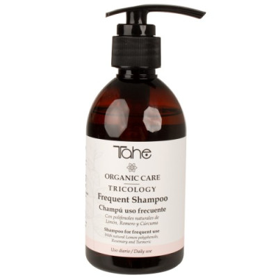 Tahe Organic Care Tricology Frequent Use Shampoo 300ml — Champú Tahe Organic Care Tricology Frequent Use Shampoo 300ml — Champú