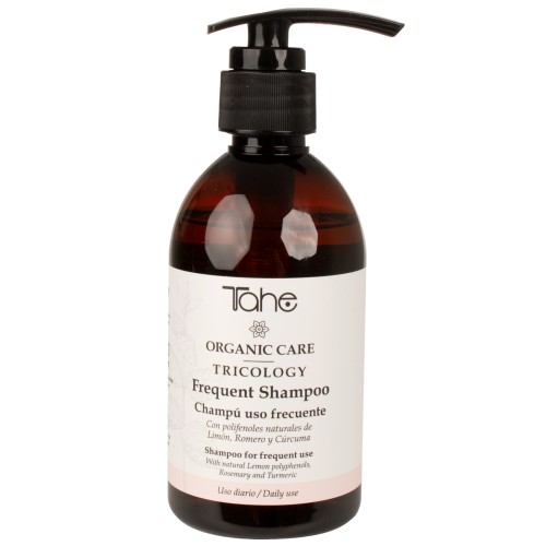 Tahe Organic Care Tricology Frequent Use Shampoo 300ml — Champú Tahe Organic Care Tricology Frequent Use Shampoo 300ml — Champú