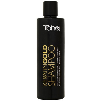 Tahe Keratin Gold Shampoo 300ml — Champú Tahe Keratin Gold Shampoo 300ml — Champú
