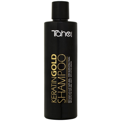Tahe Keratin Gold Shampoo 300ml — Champú Tahe Keratin Gold Shampoo 300ml — Champú