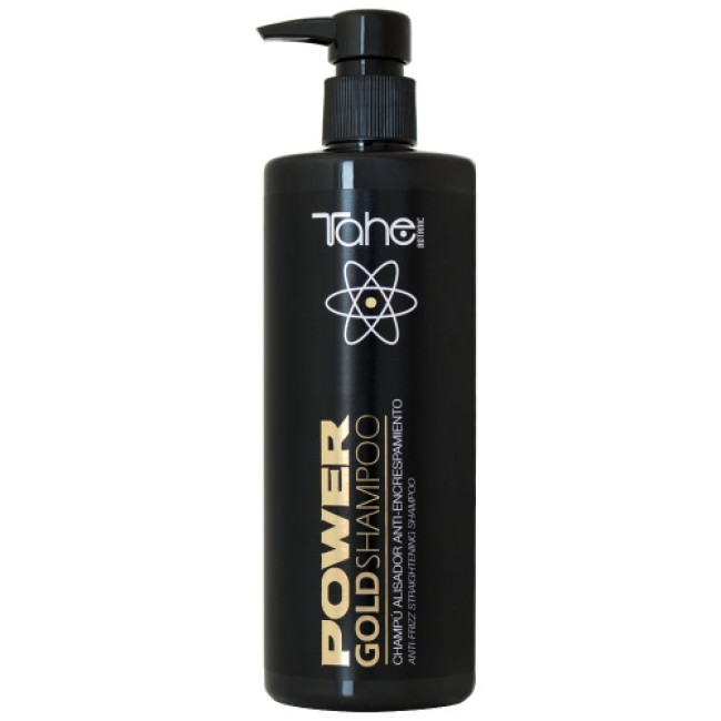 Tahe Power Gold Anti- Frizz Straightening Shampoo 400ml — Tratamientos Tahe Power Gold Anti- Frizz Straightening Shampoo 400ml — Tratamientos