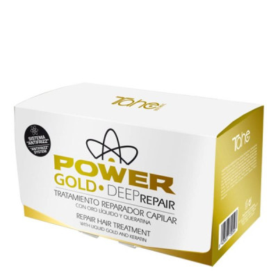 Tahe Power Gold Deep Repair 6x10ml — Tratamientos Tahe Power Gold Deep Repair 6x10ml — Tratamientos