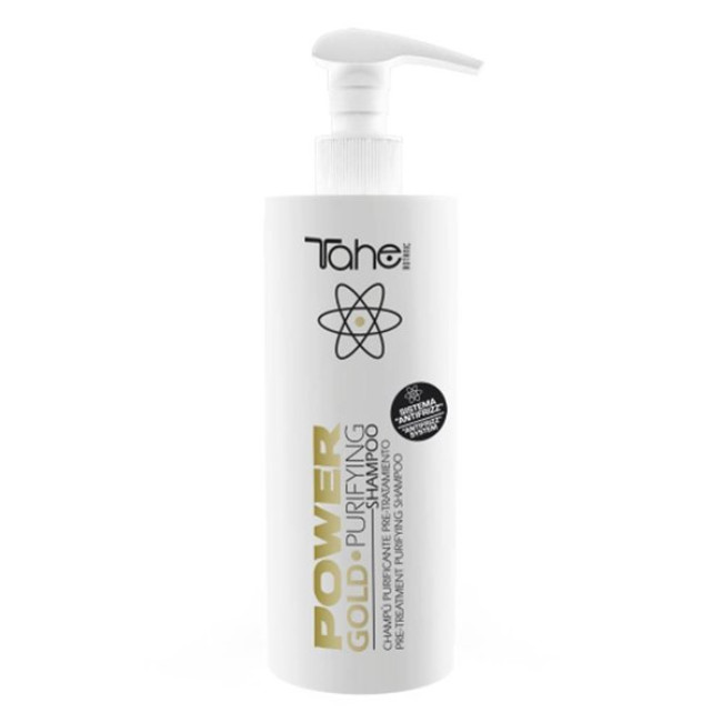 Tahe Power Gold Purifying Shampoo 400ml — Champú Tahe Power Gold Purifying Shampoo 400ml — Champú