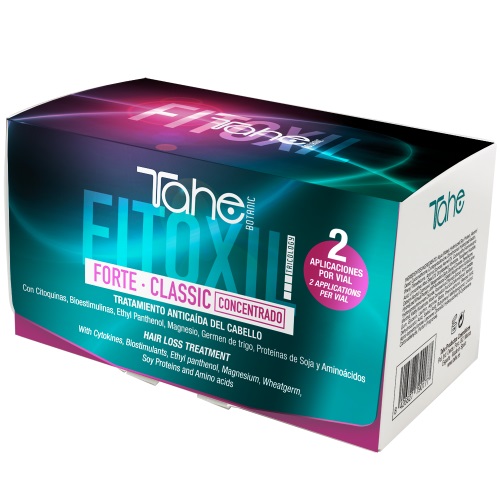 Tahe Botanic Tricology Fitoxil Forte Classic Concentrated Treatment 6x10ml — Caída del cabello Tahe Botanic Tricology Fitoxil Forte Classic Concentrated Treatment 6x10ml — Caída del cabello