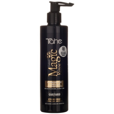 Tahe Magic Rizos Custard Supple-hold Styling Cream 300ml — Peinado y styling Tahe Magic Rizos Custard Supple-hold Styling Cream 300ml — Peinado y styling