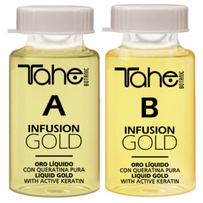 Tahe Botanic Infusion Gold A+B (2x10ml) — Cuidado del cabello Tahe Botanic Infusion Gold A+B (2x10ml) — Cuidado del cabello