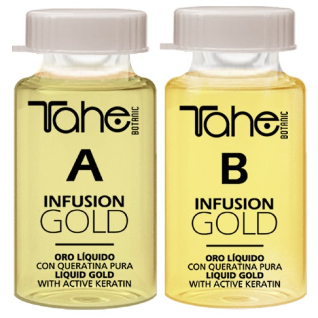 Tahe Botanic Infusion Gold A+B (2x10ml) — Cuidado del cabello Tahe Botanic Infusion Gold A+B (2x10ml) — Cuidado del cabello