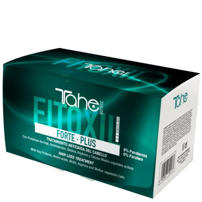 Tahe Botanic Tricology Fitoxil Forte Plus Treatment 6x10ml — Caída del cabello Tahe Botanic Tricology Fitoxil Forte Plus Treatment 6x10ml — Caída del cabello