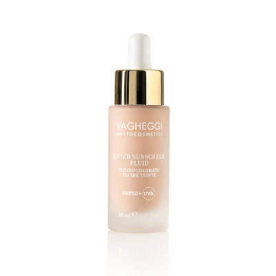 Vagheggi Sun Glow Sunscreen Fluid SPF50+ (30ml) — Correctores