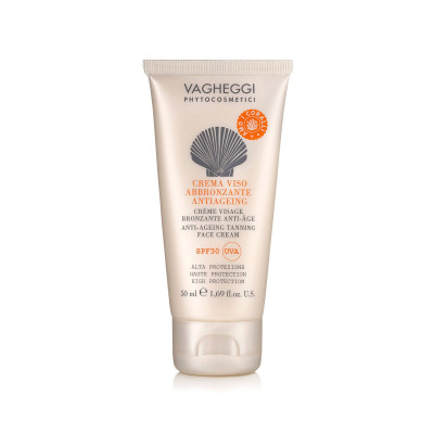 Vagheggi Sun Anti-Ageing Tanning Face Cream SPF30 (50ml) — Rostro