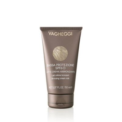 Vagheggi Sun Products BRONZING CREAM MILK LOW PROTECTION SPF6 (150ml) — Cuerpo Vagheggi Sun Products BRONZING CREAM MILK LOW PROTECTION SPF6 (150ml) — Cuerpo