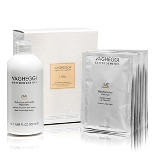 Vagheggi Lime Vitamin C Line Vitamin C Face Mask — Vitamina C Vagheggi Lime Vitamin C Line Vitamin C Face Mask — Vitamina C