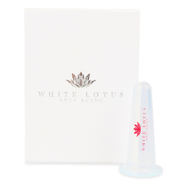 White Lotus Small Facial Massage Cup — Masaje facial White Lotus Small Facial Massage Cup — Masaje facial