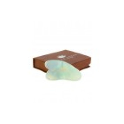 White Lotus Jade Gua Sha Scraping Tool — Herramientas de belleza White Lotus Jade Gua Sha Scraping Tool — Herramientas de belleza