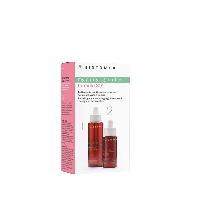 Histomer Formula 301 Skin Clear Day & Night Drops Kit — Piel grasa Histomer Formula 301 Skin Clear Day & Night Drops Kit — Piel grasa